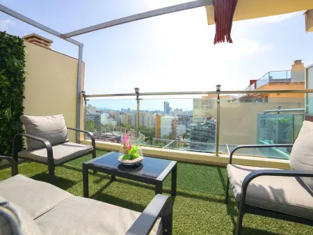 Penthouse vue mer à Calp, 80 m², terrasse 30 m² : photo 7