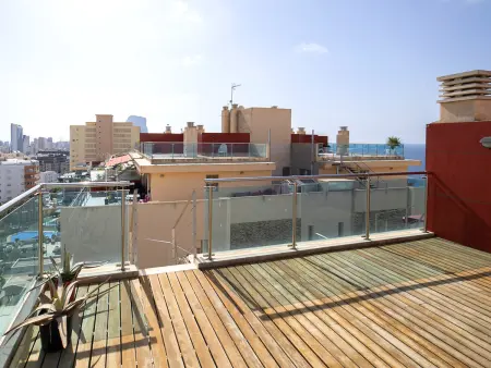 Penthouse vue mer à Calp, 80 m², terrasse 30 m² : photo 12