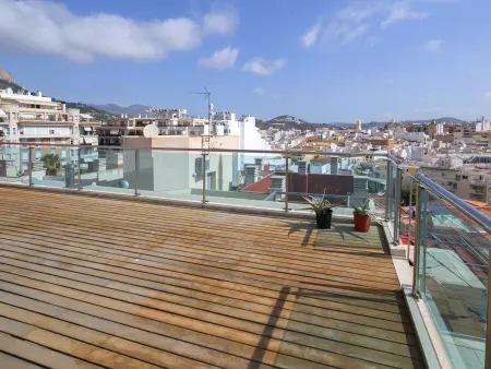 Penthouse vue mer à Calp, 80 m², terrasse 30 m² : photo 14