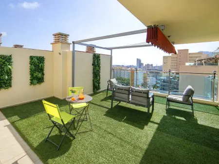 Penthouse vue mer à Calp, 80 m², terrasse 30 m² : photo 25