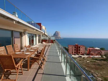 Location appartement à Calp, Magnifique appartement, vue mer - 8 pers.