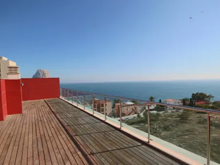 Appartement 8 pers. avec jacuzzi privé et vue mer à Calp : photo 4