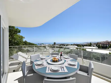 Appartement 6 pers. avec piscine et vue mer à Benalmádena : photo 7