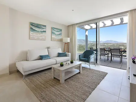 Appartement moderne, vue mer - 6 pers., Appartement 6 personnes à Mijas : photo 12