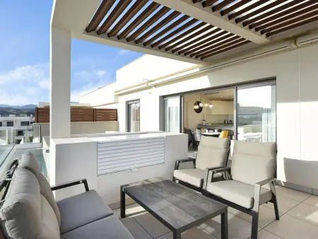 Appartement 3 chambres piscine privée à Mijas : photo 9