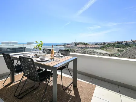 Appartement 4 pers. vue mer à Fuengirola, 2 km plage : photo 8