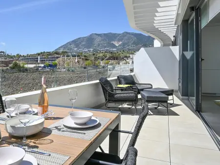 Appartement 4 pers. vue mer à Fuengirola, 2 km plage : photo 9
