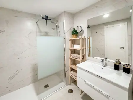 Appartement vue mer Mijas Costa, 2 ch, piscine : photo 11