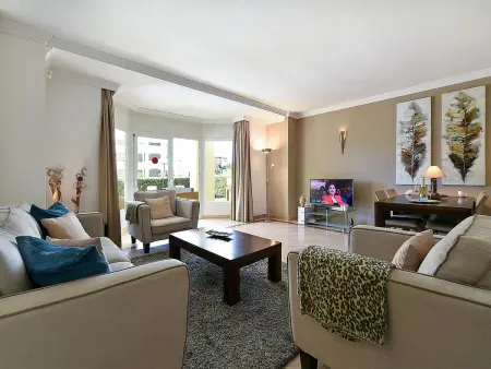 Appartement 2 ch avec jardin privé à Marbella, 200 m plage : photo 4
