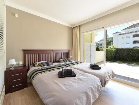 Appartement 2 ch avec jardin privé à Marbella, 200 m plage : photo 9
