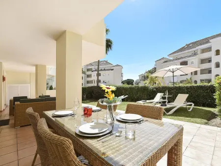 Appartement 2 ch avec jardin privé à Marbella, 200 m plage : photo 11