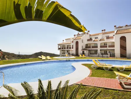 Appartement vue mer à Mijas Costa, piscine & plage à 5 km : photo 4