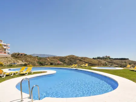 Appartement vue mer à Mijas Costa, piscine & plage à 5 km : photo 5