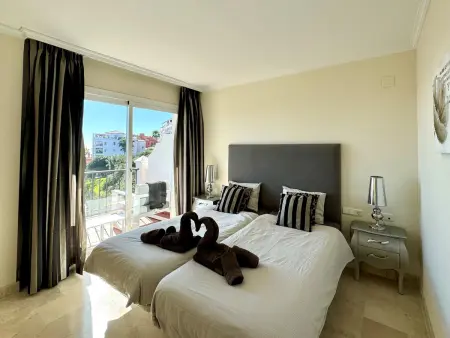 Appartement vue mer à Mijas Costa, piscine & plage à 5 km : photo 14