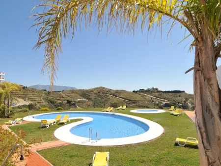 Appartement vue mer à Mijas Costa, piscine & plage à 5 km : photo 18