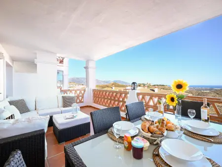Location appartement à Mijas, Appartement vue mer et montagne - 4 pers.