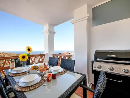 Appartement 4 pers. vue mer à Mijas Costa avec piscine : photo 6