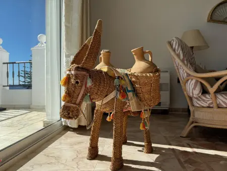 Appartement 6 pers. avec piscine et vue mer à Mijas : photo 14
