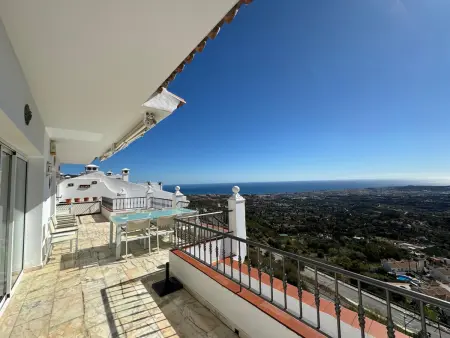 Appartement 6 pers. avec piscine et vue mer à Mijas : photo 25
