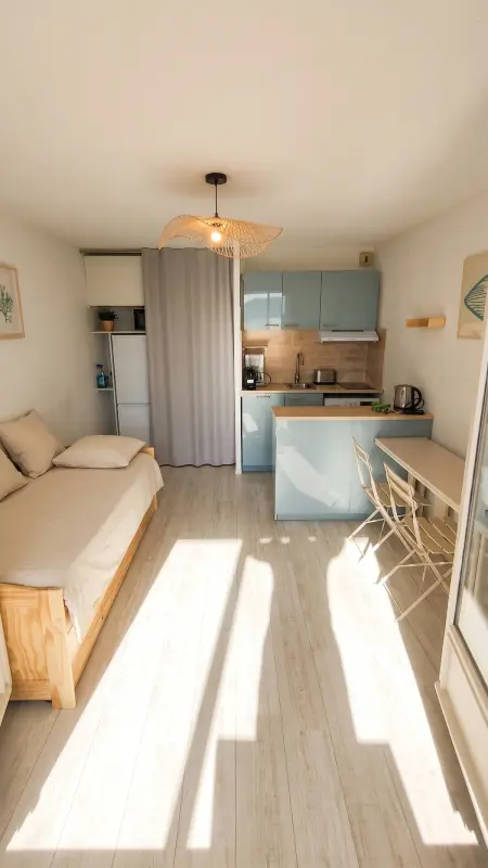 Appartement vue mer, piscine partagée, Saint-Mandrier-sur-Mer : photo 6