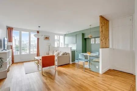 Location appartement à Paris, Appartement Design 1CH/2P - Beaugrenelle