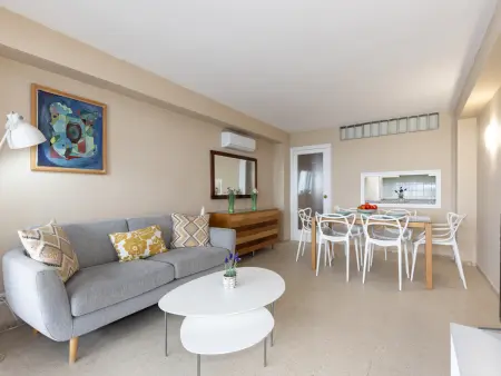 Appartement front de mer La Pineda - 6 personnes : photo 7