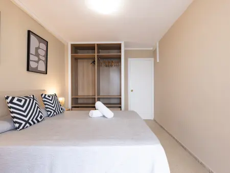 Appartement front de mer La Pineda - 6 personnes : photo 21