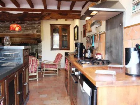 Gîte 6 pers. à Canisy : poêle à pellets, terrain privé : photo 5