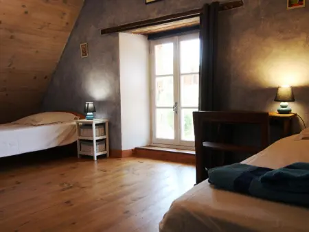 Gîte 6 pers. à Canisy : poêle à pellets, terrain privé : photo 15