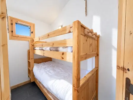 Studio cabine 4 pers aux Menuires, vue vallée et accès ski : photo 7