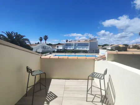 Studio climatisé vue piscine Cap d'Agde : photo 2