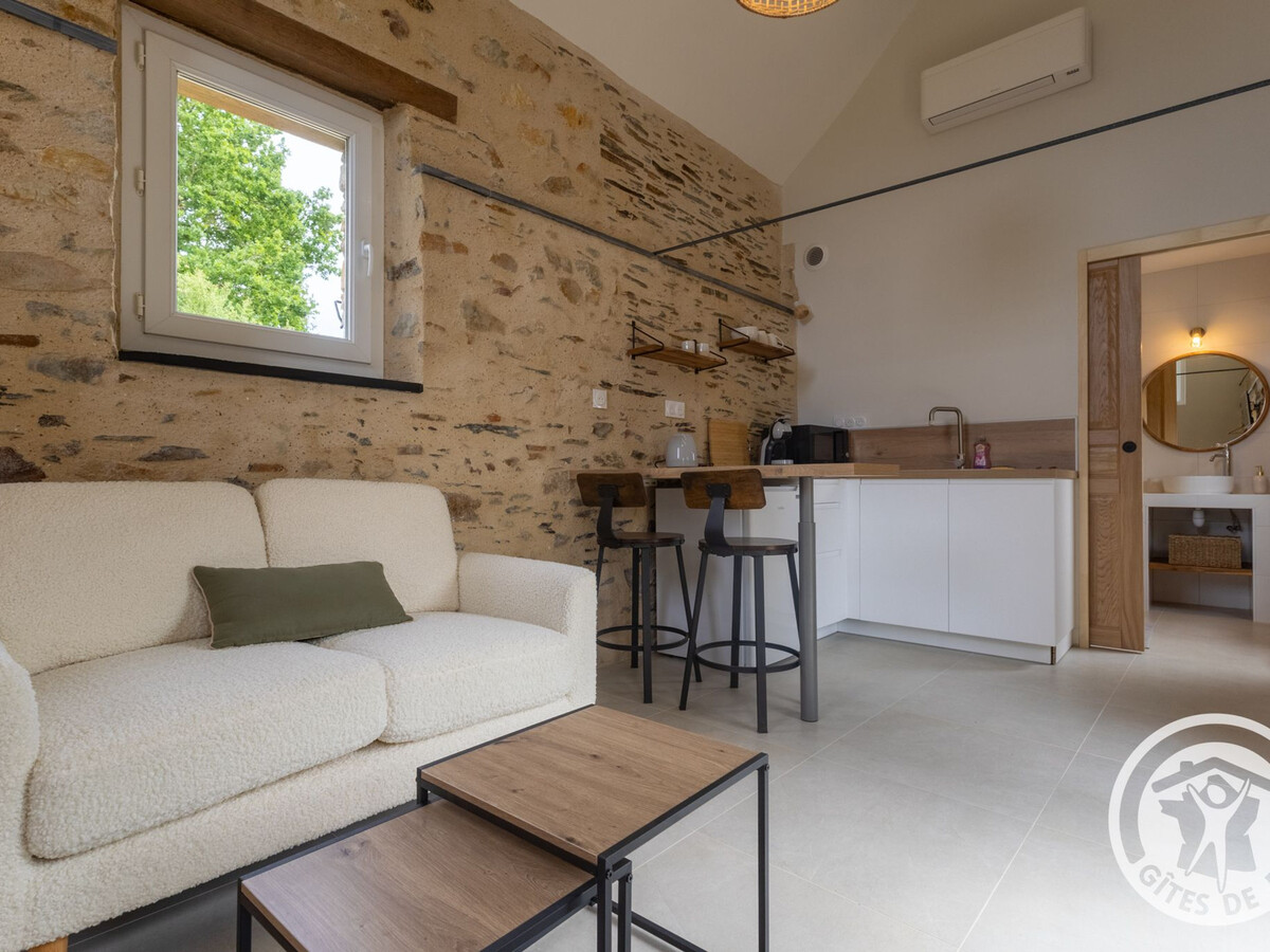 Studio climatisé 23 m² avec terrasse à Chenillé-Champteussé - Photo 6