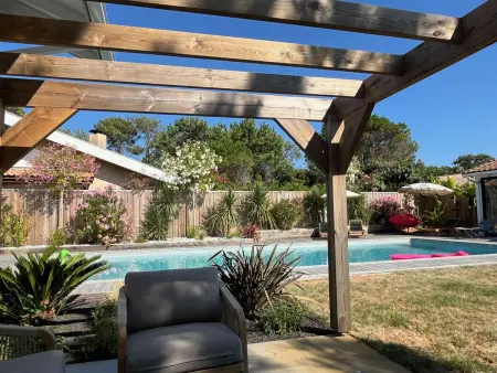 Villa 220m² piscine couverte - 11 pers., Biscarrosse : photo 3