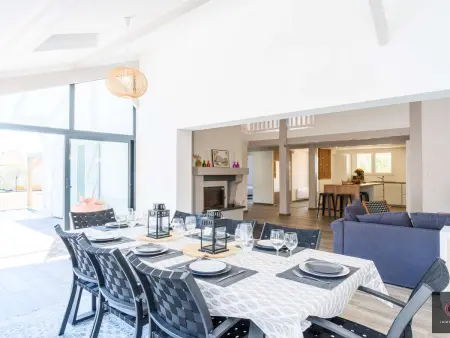 Villa 220m² piscine couverte - 11 pers., Biscarrosse : photo 6