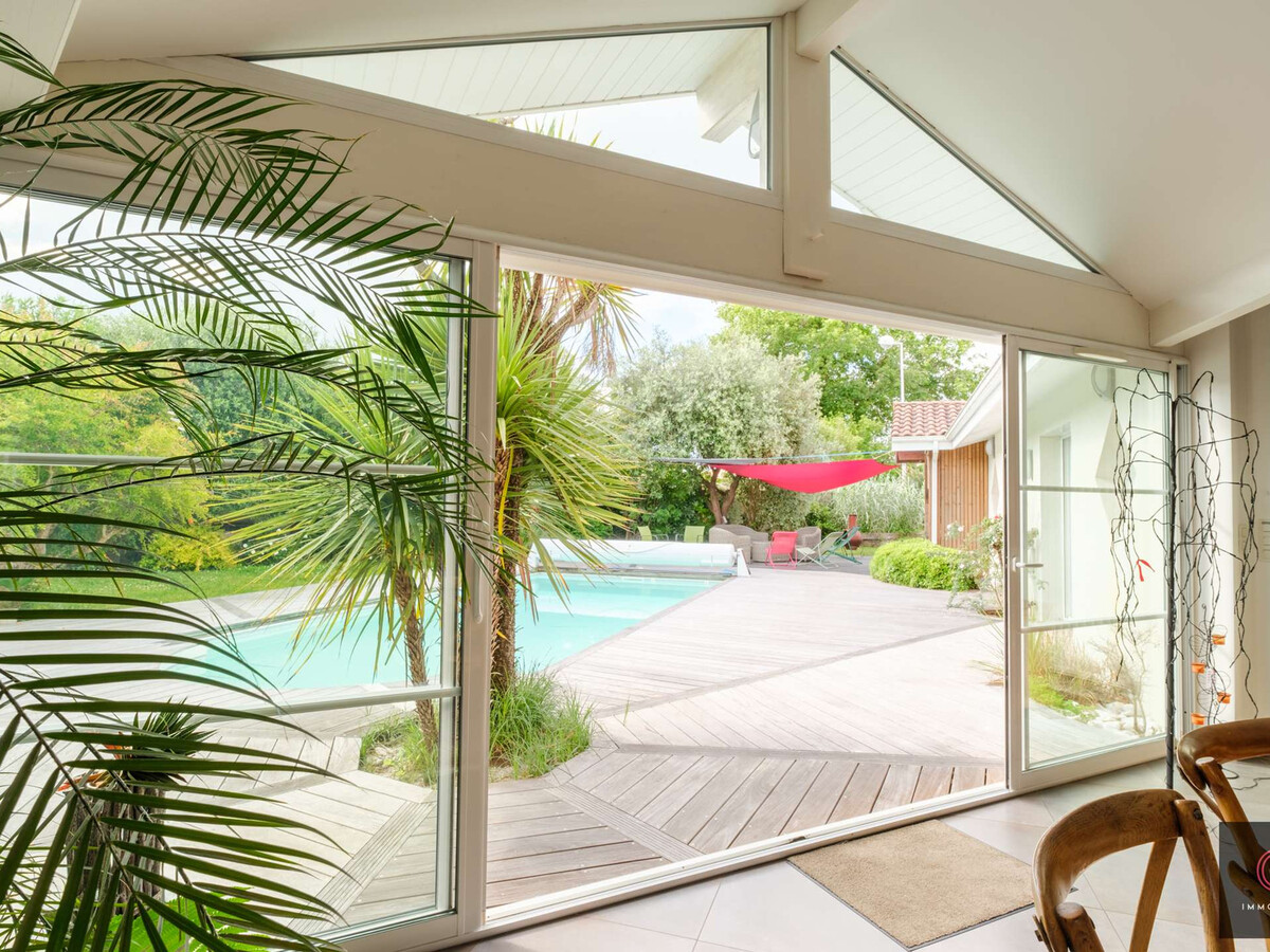 Villa plain-pied 180m² piscine couverte à Biscarrosse - Photo 6