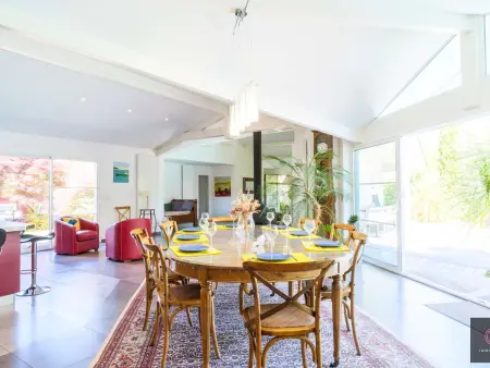 Villa de plain-pied avec piscine - 8 pers., Location Villa 8 personnes à Biscarrosse - Photo 26