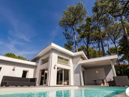 Villa 10 pers. avec piscine au sel à Biscarrosse : photo 3