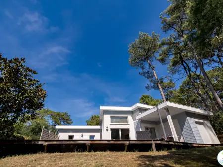 Villa 10 pers. avec piscine au sel à Biscarrosse : photo 7