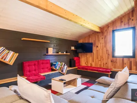 Chalet bois avec jacuzzi et terrain de pétanque à Gastes : photo 14