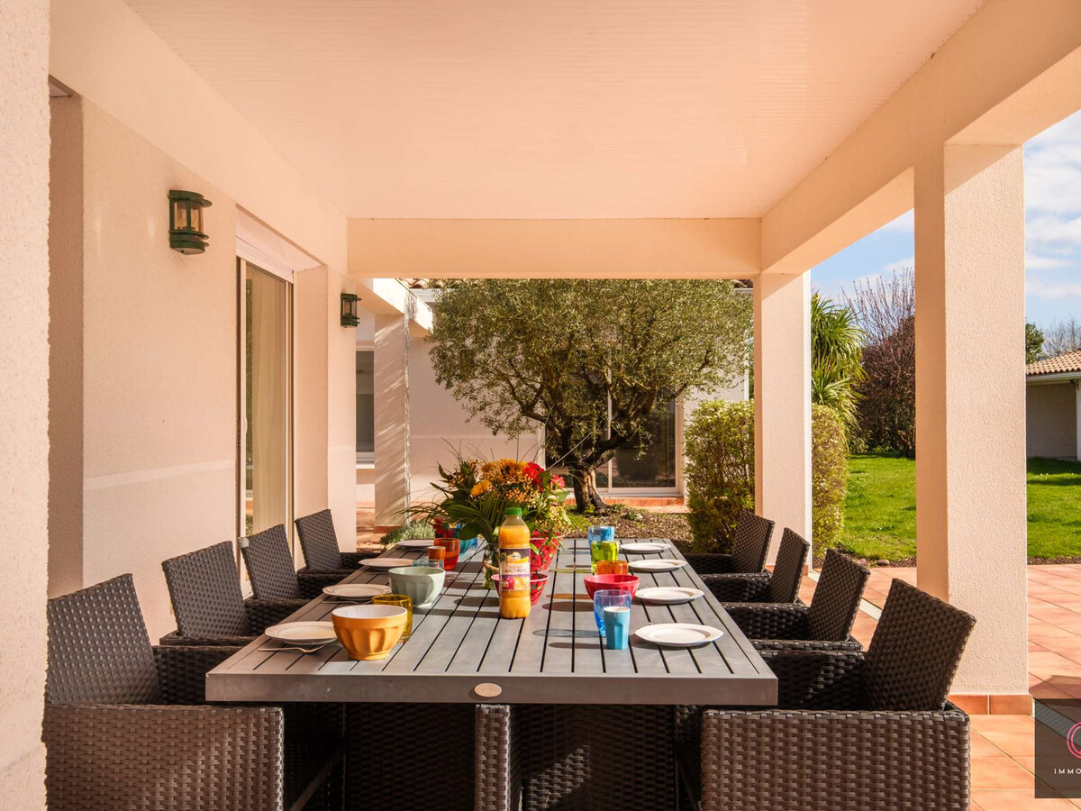 Villa contemporaine 8 pers. avec piscine à Sanguinet - Photo 6