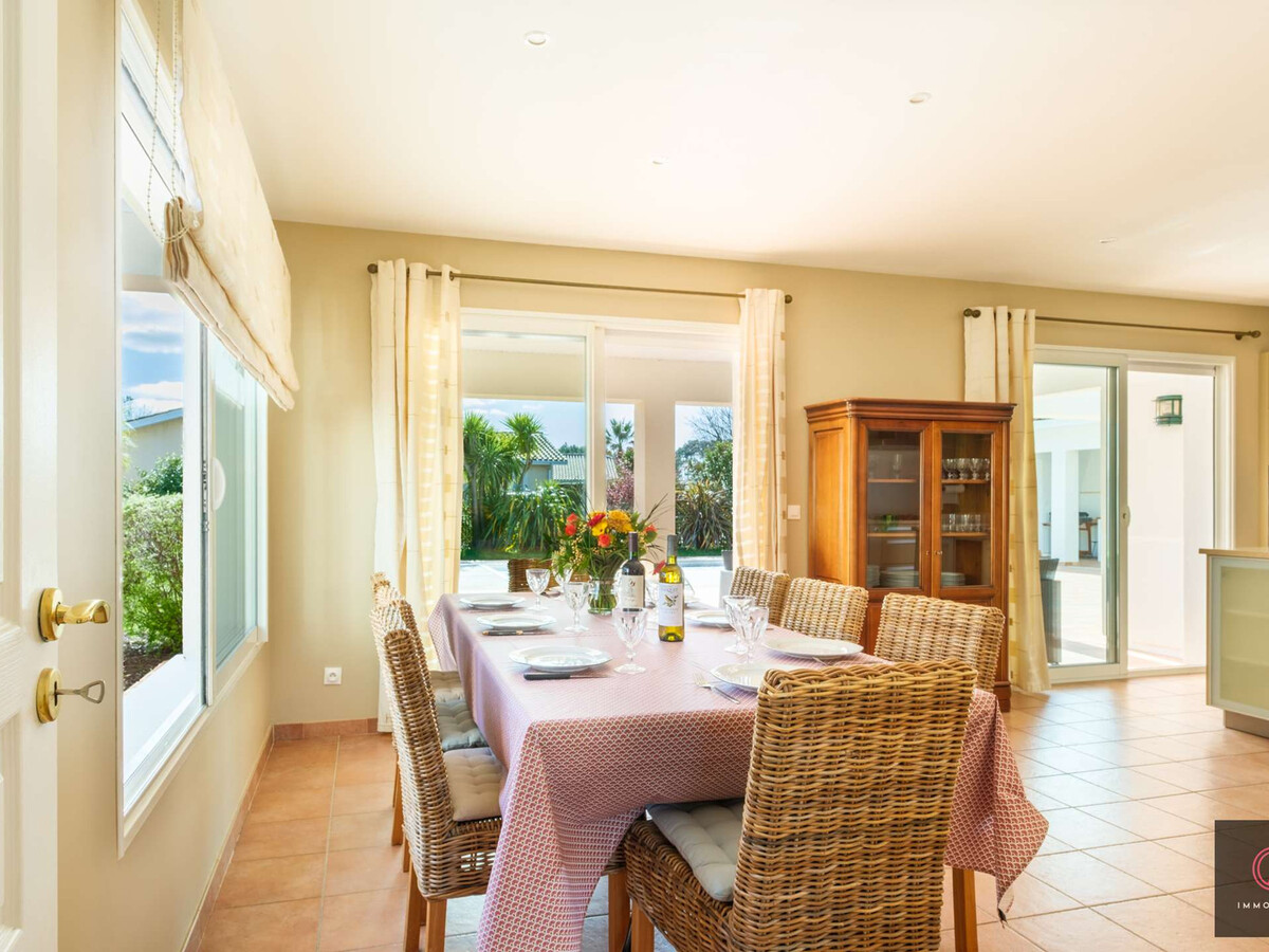 Villa contemporaine 8 pers. avec piscine à Sanguinet - Photo 11