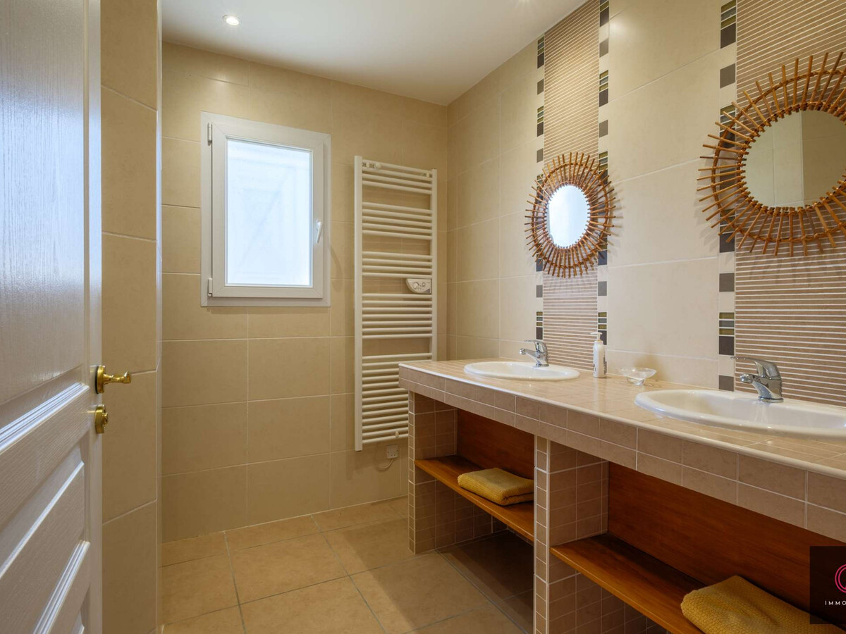 Villa contemporaine 8 pers. avec piscine à Sanguinet - Photo 17