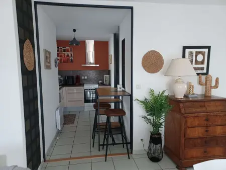 Appartement T3 centre-ville Biscarrosse avec terrasse : photo 5