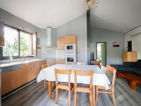 Chalet bois 9 pers. avec spa à Biscarrosse : photo 2