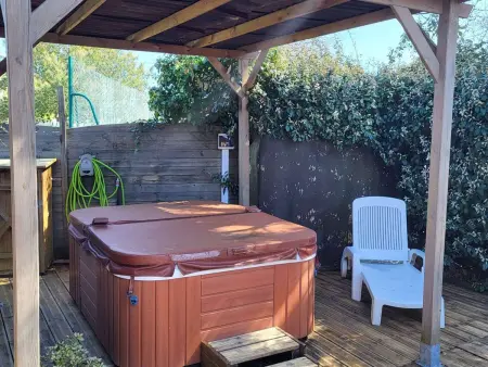 Chalet bois 9 pers. avec spa à Biscarrosse : photo 6