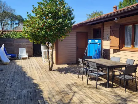 Chalet bois 9 pers. avec spa à Biscarrosse : photo 20