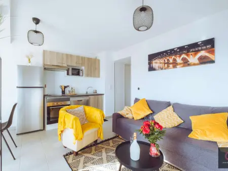 Appartement T2 au cœur de Biscarrosse, parking privé : photo 3