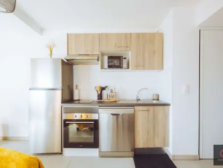 Appartement T2 au cœur de Biscarrosse, parking privé : photo 5