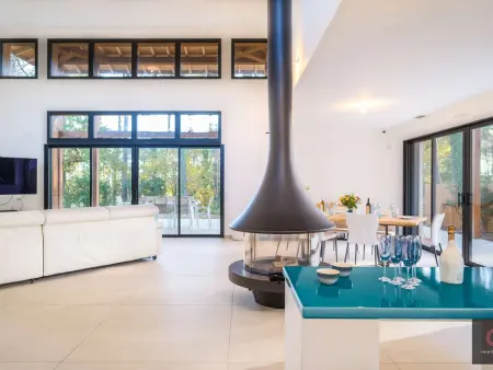 Villa PMR 10 pers. piscine, plain-pied à Biscarrosse : photo 13