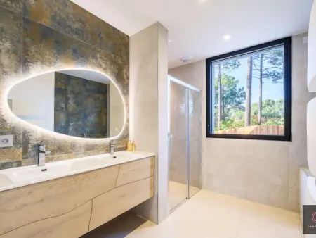 Villa PMR 10 pers. piscine, plain-pied à Biscarrosse : photo 25